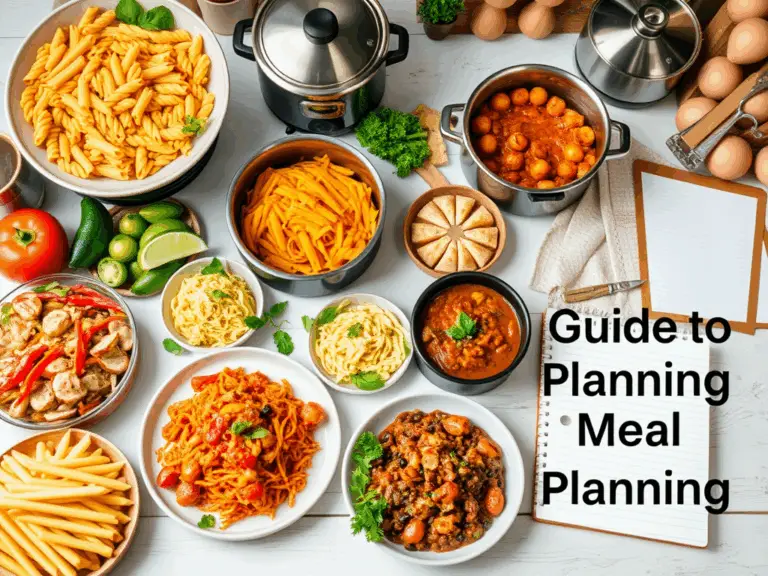 A Beginner’s Guide to Meal Planning: Tips and Tricks for Delicious and Affordable Meals
