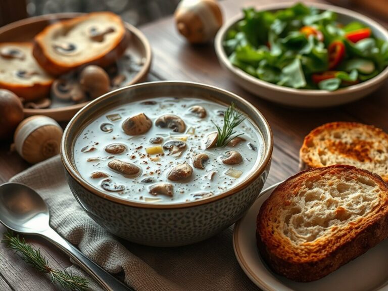Hearty Mushroom Soup