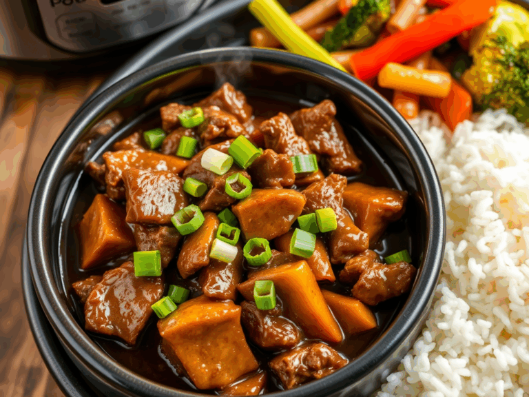 Instant Pot Mongolian Beef