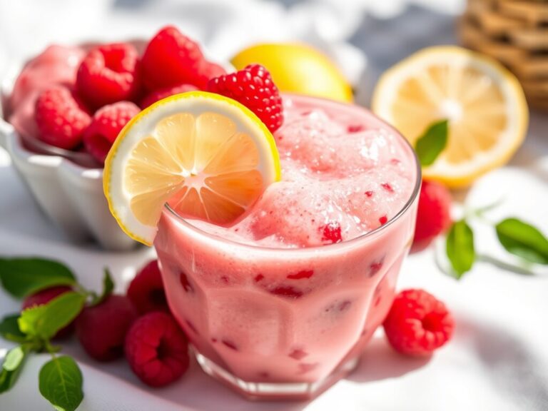 Lemon Raspberry Freeze