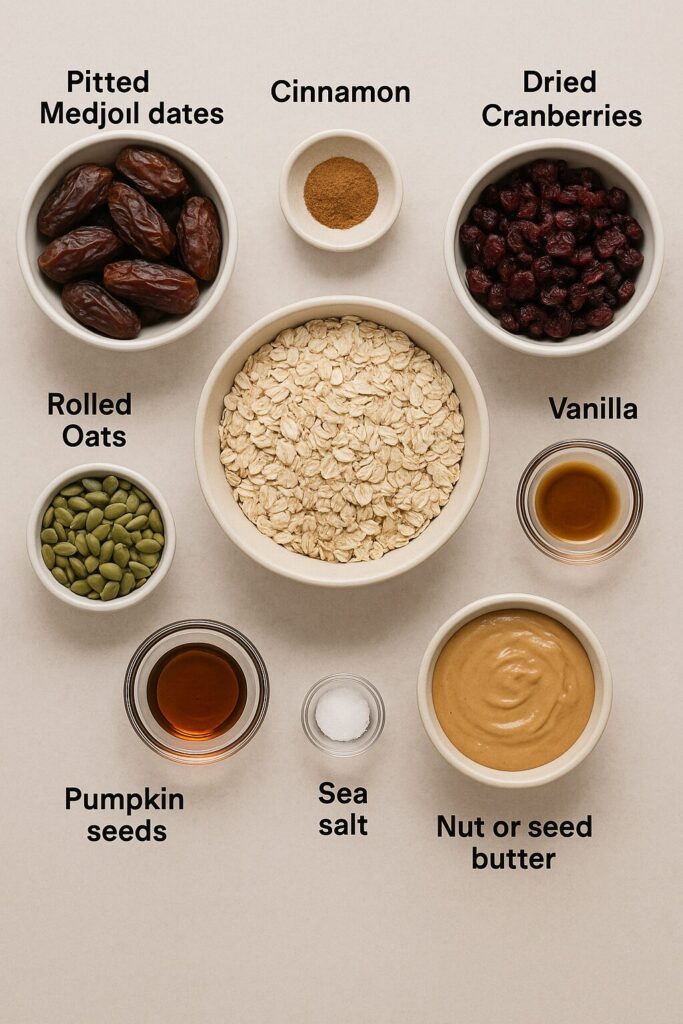 all the healthy ingredients