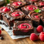 Chocolate Raspberry Brownies