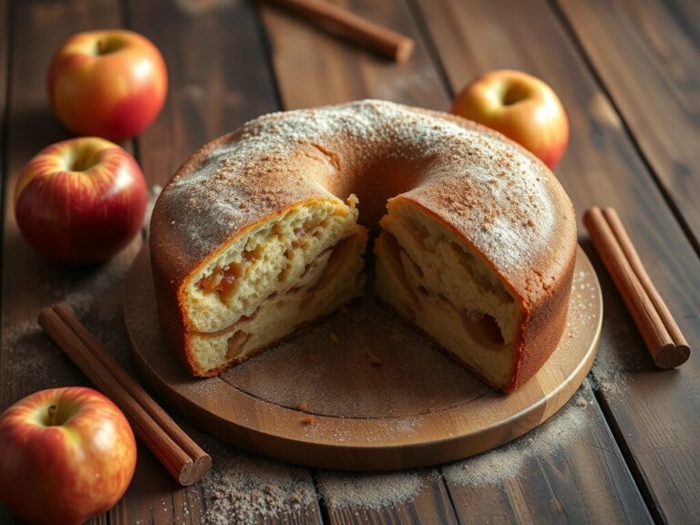 Cinnamon Sugar Apple Cake (Kid-Friendly & Naturally Sweetened)