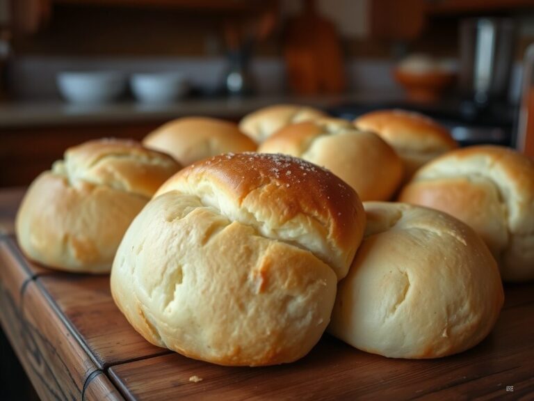 Easy Sourdough Dinner Rolls