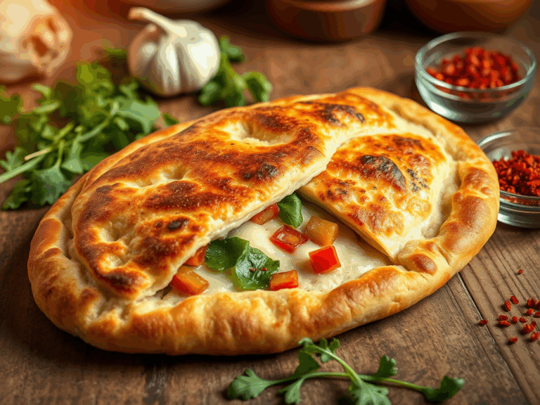 Homemade Sourdough Calzone Recipe