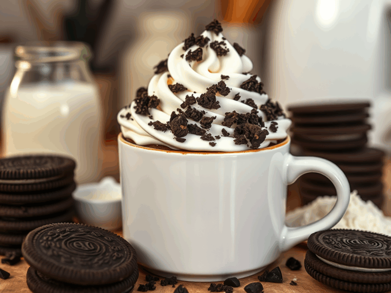 The Ultimate Oreo Mug Cake: A Quick and Decadent Treat