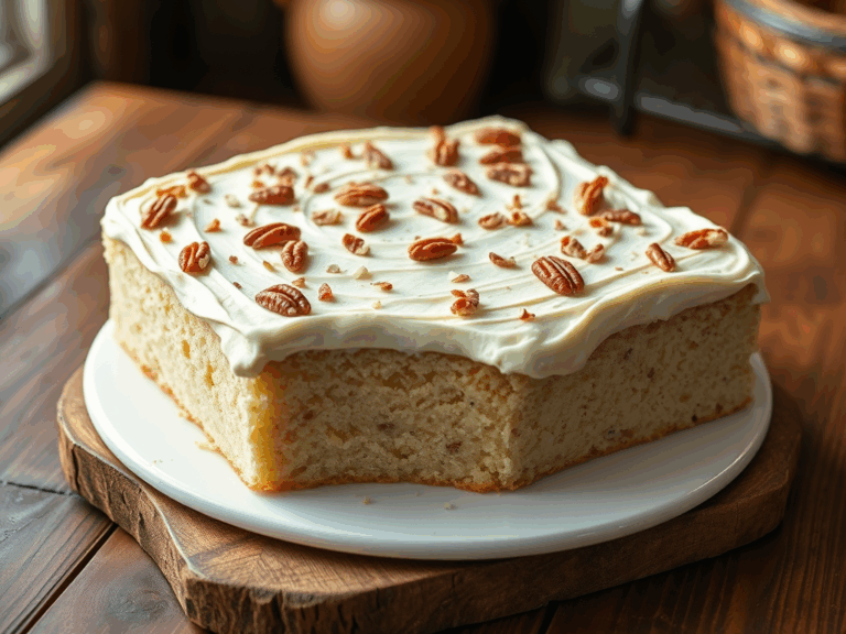 White Texas Sheet Cake Recipe
