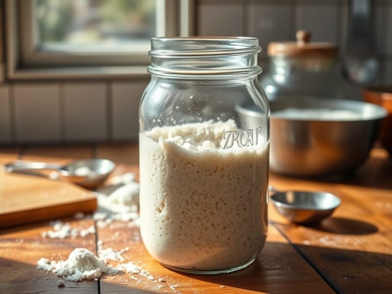 Maintaining and Feeding a Sourdough Starter
