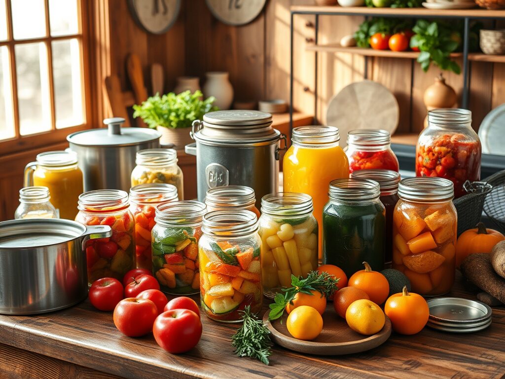 The Ultimate Guide to Canning and Fermenting at Home