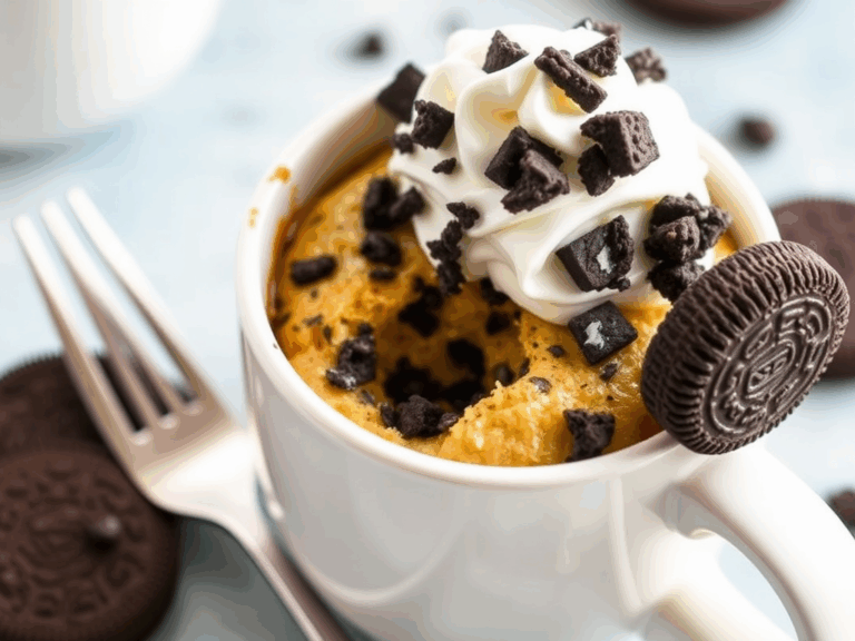 The Ultimate Oreo Mug Cake: A Quick and Decadent Treat
