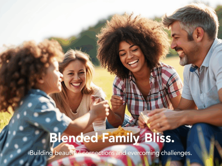 Blended Family Bliss: Building Beautiful Connections and Overcoming Challenges Step-by using-Step
