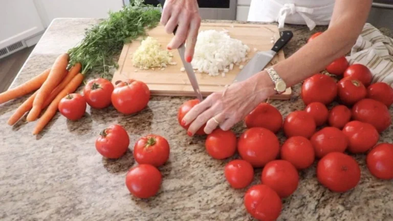 Homesteader Kitchen Full of Fresh Tomatoes