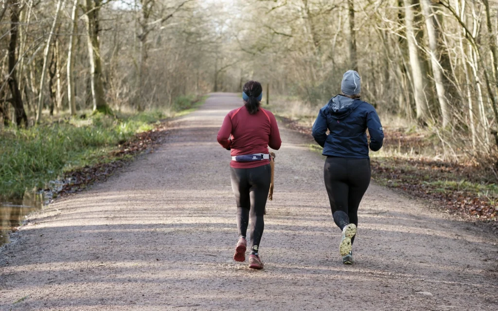 hard to find people who'll run with you