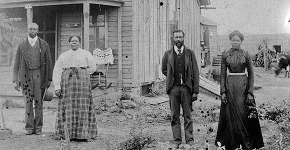 Homesteaders in the 1800s dealt
