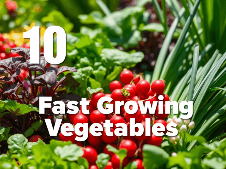 10 Fast Growing Vegetables