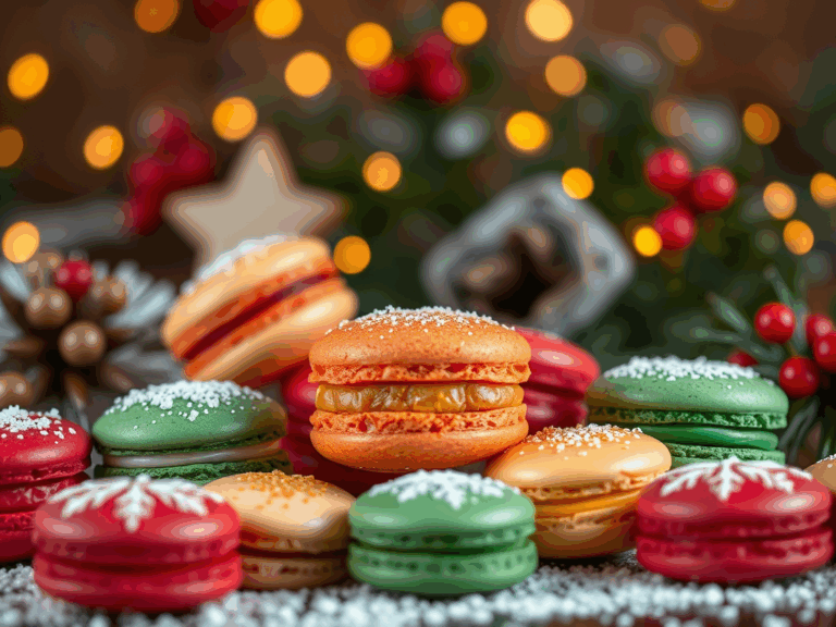10 Delicious Christmas Macarons