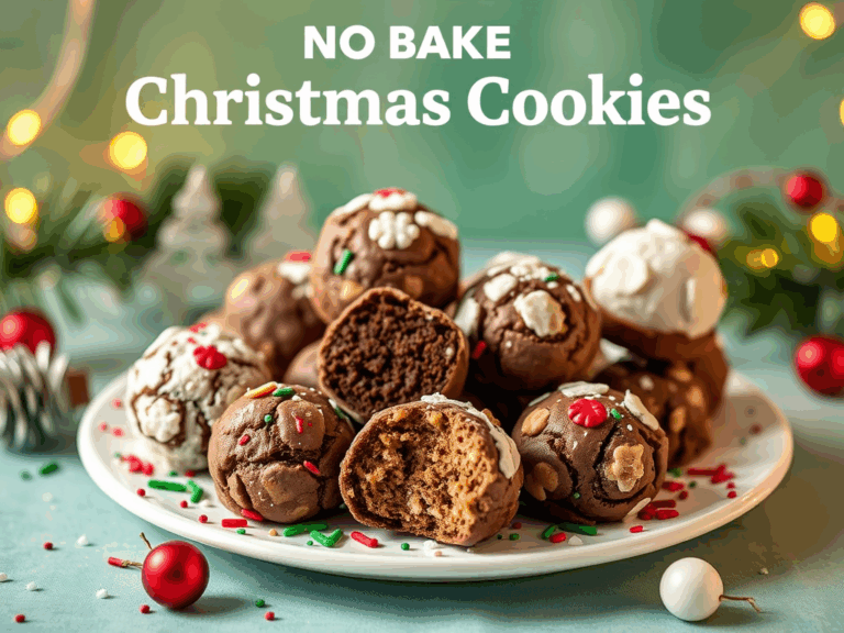 8 No-Bake Christmas Cookies for the Busy Holiday Season