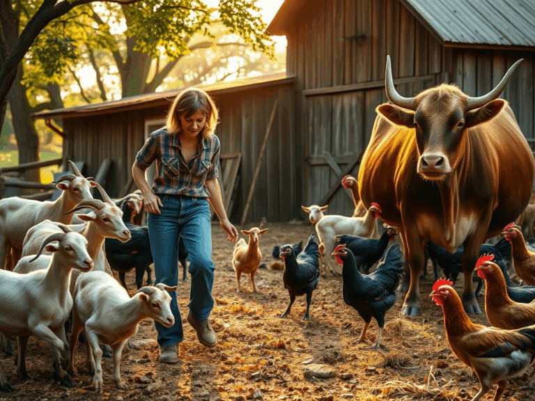 This Homestead Life Isn’t Easy—Dispatches from a Woman Who Just Got Kicked by Her Own Cow (Again)